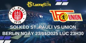 Soi Kèo St. Pauli vs Union Berlin Ngày 23/11/2025 Lúc 23h30